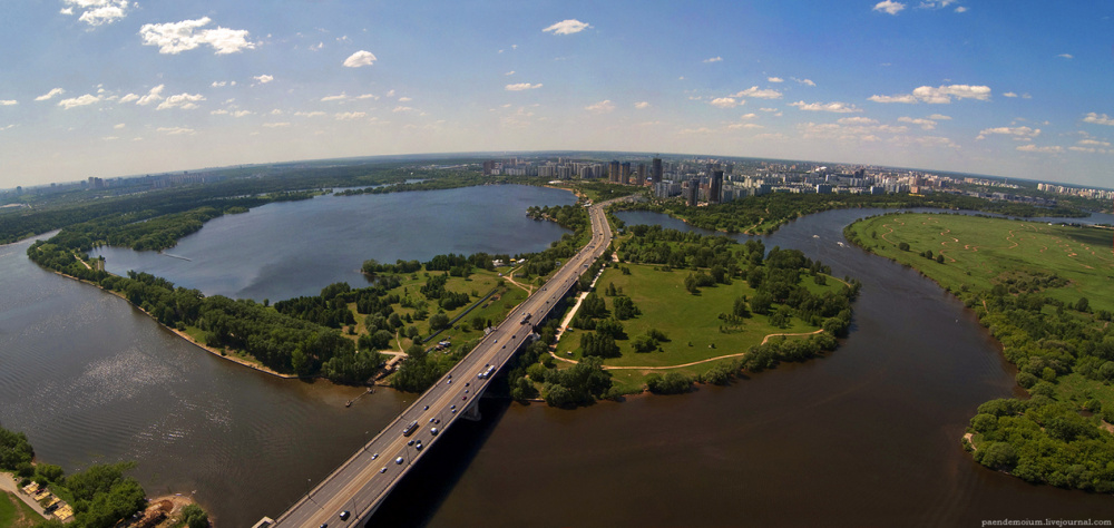 Строгинская пойма, Московская область